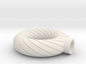 whirpool ring with cap for stone 1 in White Natural Versatile Plastic