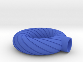 whirpool ring with cap for stone 1 in Blue Smooth Versatile Plastic