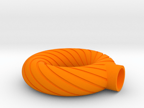 whirpool ring with cap for stone 1 in Orange Smooth Versatile Plastic
