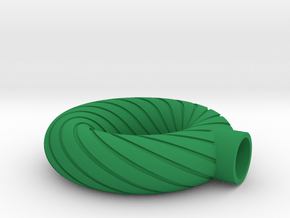 whirpool ring with cap for stone 1 in Green Smooth Versatile Plastic