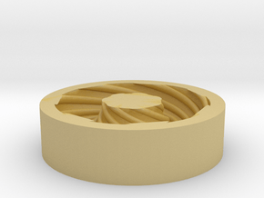 one way abha mold for casting  in Tan Fine Detail Plastic