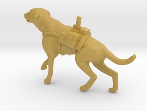 Custom Request - Mine Dog 1 in Tan Fine Detail Plastic