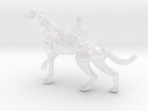 Custom Request - Mine Dog 1 in Clear Ultra Fine Detail Plastic
