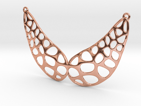 Cellulated Necklace in Polished Copper