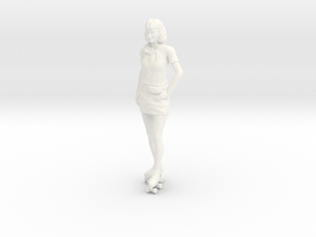 The Wraith - Waitress 1 in White Processed Versatile Plastic