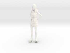 The Wraith - Waitress 2 in White Processed Versatile Plastic