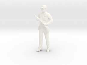The Wraith - Police Officer 3 in White Processed Versatile Plastic