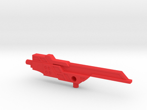 Energon Starscream Sword in Red Processed Versatile Plastic