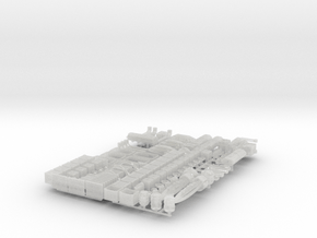 Docking Bay 9 4, 1:72 Complete in Clear Ultra Fine Detail Plastic
