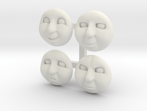 Granpuff Kato/Peco 009 Faces #2 in Basic Nylon Plastic