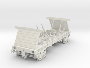 7mm BIS PAA Chassis without buffers in Basic Nylon Plastic