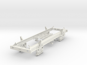 7mm TUA Carless tank wagon chassis SWB in Basic Nylon Plastic