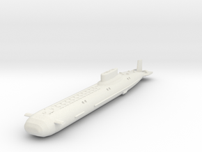 Typhoon Class Sub in Basic Nylon Plastic: 1:350