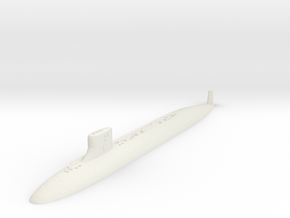 USS Seawolf SSN-21 waterline in Basic Nylon Plastic: 1:350