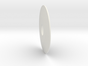 Pinball - Pooling Post Standoff 1mm in Basic Nylon Plastic