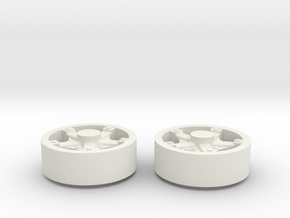 1:64 Front Dayton Wheels in Basic Nylon Plastic