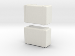 1/64 scale Frame Mounted Fuel Tanks in Basic Nylon Plastic