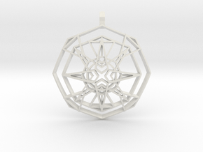 Metatron's Fire-Star (Domed) in Basic Nylon Plastic