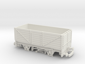 HO/OO scale 7-plank wagon low buffers v1 Bachmann in Basic Nylon Plastic
