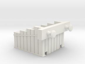 HO/OO scale Buffers with Coal bunker in Basic Nylon Plastic