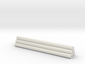 HO/OO Long Pipe Load fused in Basic Nylon Plastic