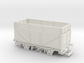 HO/OO 7-plank wagon with rails Bachmann in Basic Nylon Plastic