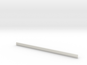 Road Barrier Concrete straight Set in Basic Nylon Plastic: 6mm