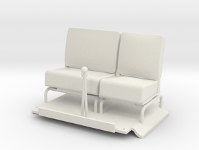 Seats-LHD-1to16 in Basic Nylon Plastic