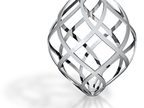 Zonohedron in Basic Nylon Plastic