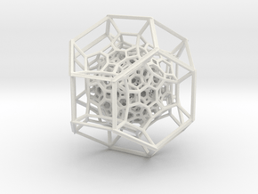 Inversion of 225 Truncated Octahedra in Basic Nylon Plastic