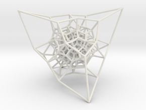 Inversion of a diamond lattice in Basic Nylon Plastic