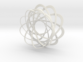 Mobius strips, intertwined in Basic Nylon Plastic