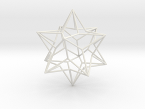 Stellated Dodecahedron in Basic Nylon Plastic