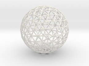 Geodesic Sphere in Basic Nylon Plastic