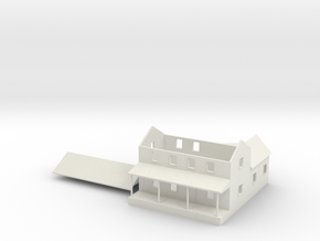 CBR Section Foreman House - Z Scale in Basic Nylon Plastic