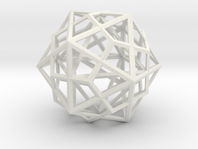 Icosahedron, Dodecahedron, Octahedron in Basic Nylon Plastic