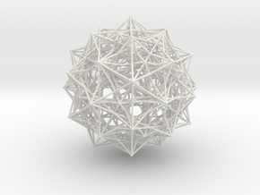Grand 600-cell, small spheres in Basic Nylon Plastic