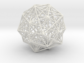 6D cube stellation in Basic Nylon Plastic