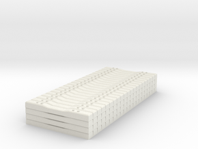 Concrete Tie Load Block - HOScale in Basic Nylon Plastic