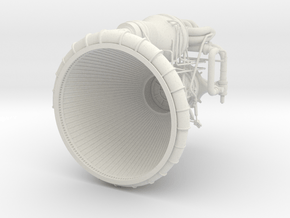 F1 3D Engine 1:20 Top in Basic Nylon Plastic