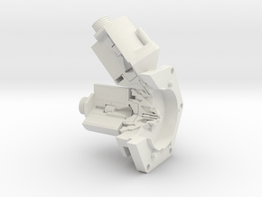 Apollo RCS Engine Head Cutaway 1:1 in Basic Nylon Plastic