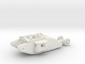 1/160 Mk.I Female tank with grenade roof in Basic Nylon Plastic