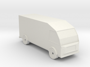 BG Box Truck 1:160 Scale in Basic Nylon Plastic