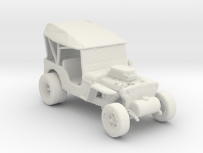 1942 Jeep Rod 1:160 scale in Basic Nylon Plastic