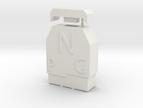 NEM 102 Umgrenzungsprofil (N 1:160) in Basic Nylon Plastic