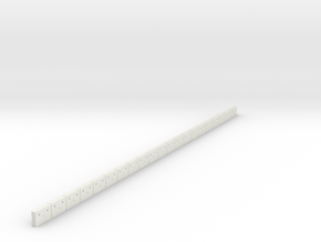 Flexible Österreichische Bahnsteigkante (N 1:160) in Basic Nylon Plastic