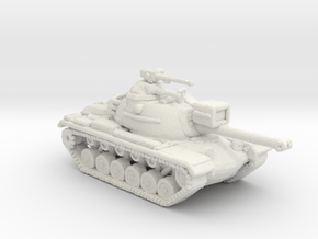ARVN M48 Patton white plastic 1:160 scale in Basic Nylon Plastic