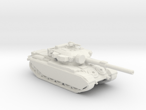 Australian Army Centurion Mk 5  white plastic 1:16 in Basic Nylon Plastic