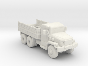 M35a2 troop carrier White plastic 1:160 scale in Basic Nylon Plastic