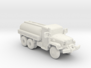 M49c Fuel Truck White Plastic  1:160 scale in Basic Nylon Plastic